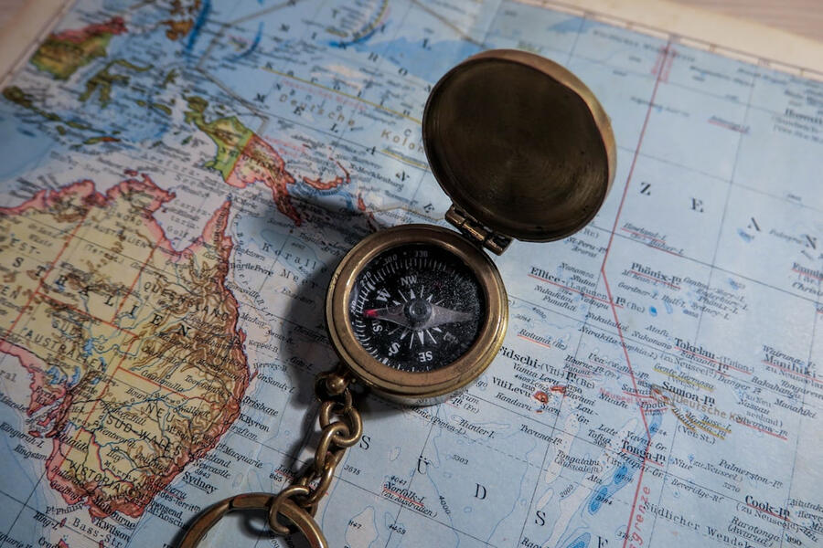 Compass & map Navigating Results